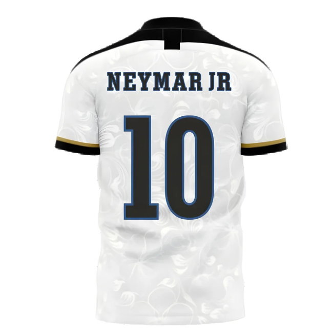 Santos 2025-2026 Home Concept Football Kit (Libero) (NEYMAR JR 10)-SoccerKits Hub | Buy Soccer Jerseys Online
